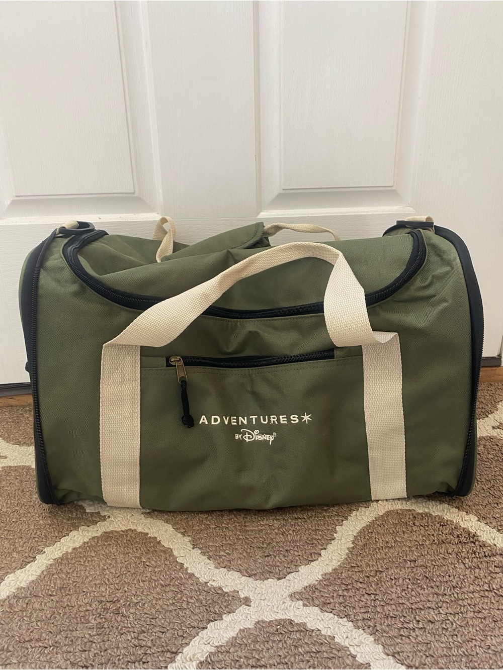 Disney Adventures by Disney Green Carry-On Duffle Bag Soft Case 19-22"